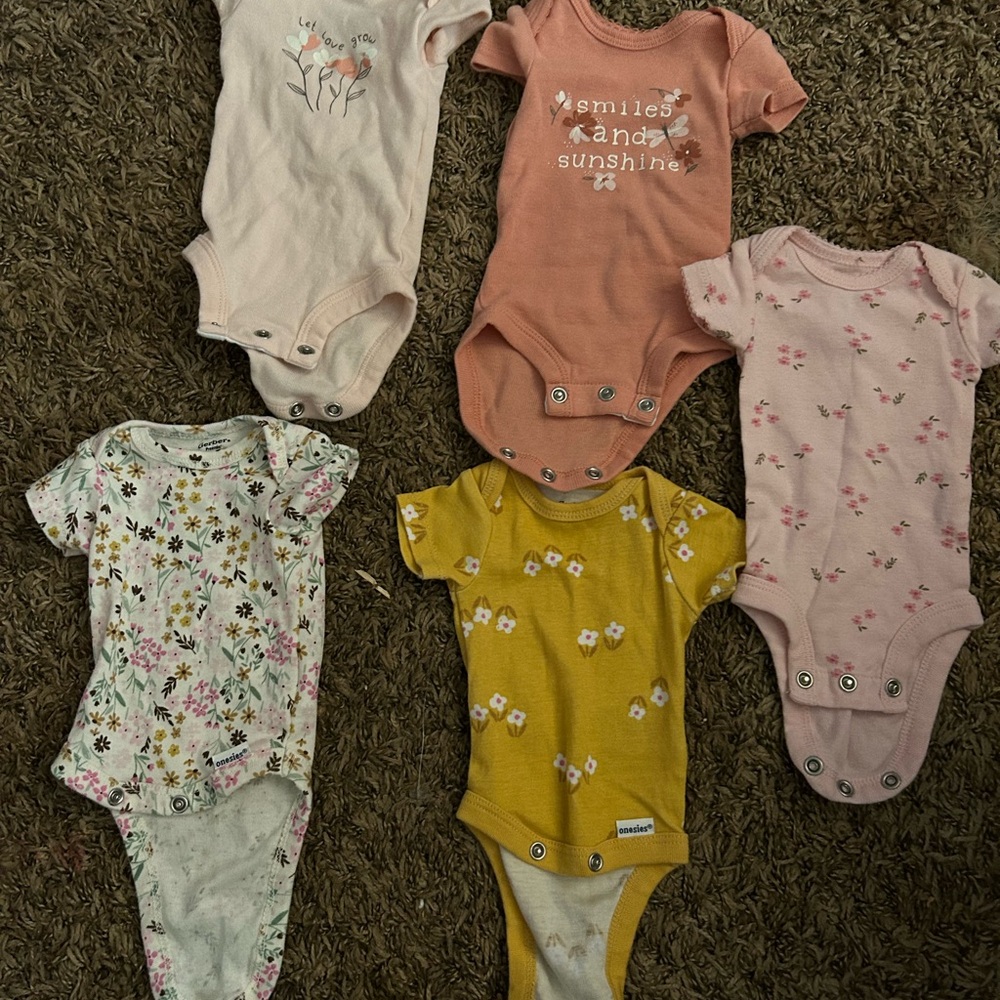 Carter's Pink one piece set for Babies